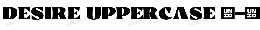 desire uppercase 1字体转换